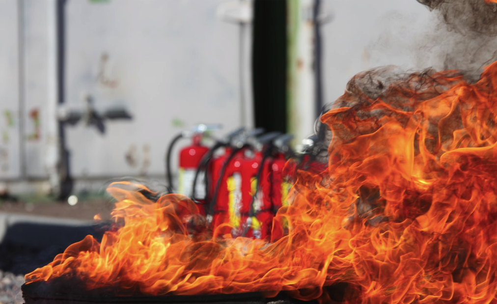 incêndio nas empresas